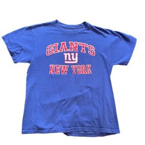 vintage new york giants nfl apparel graphic tee shirt